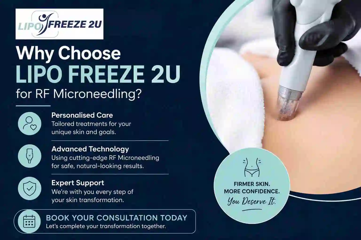 Why Choose LIPO FREEZE 2U for RF Microneedling Wellingborough?