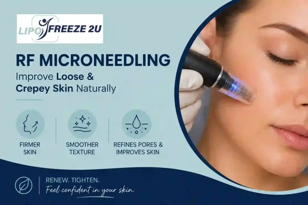 Can RF Microneedling Help Improve Loose and Crepey Skin Wellingborough?